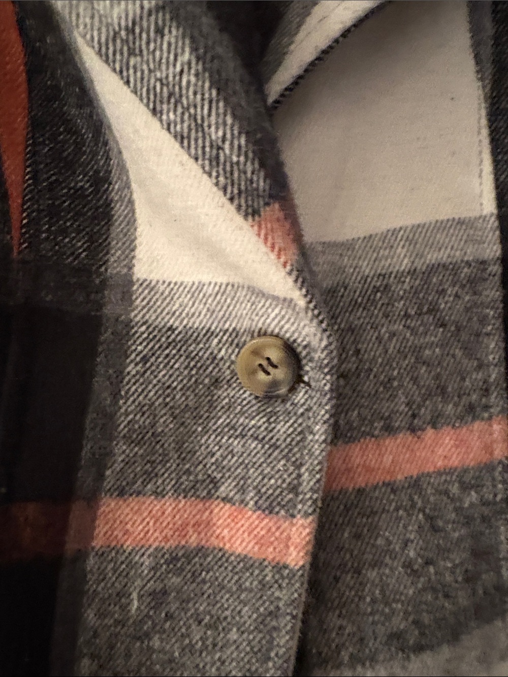 SHEIN Plaid Women’s Jacket Flannel  Single-Button Coat Jacket NWT high quailty - Picture 5 of 8